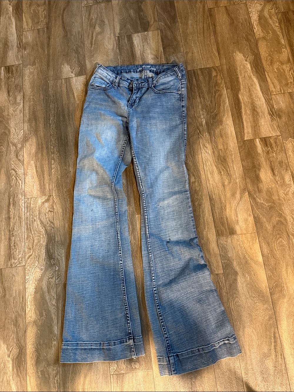 Cowgirl Tuff Light Blue Flare Jeans